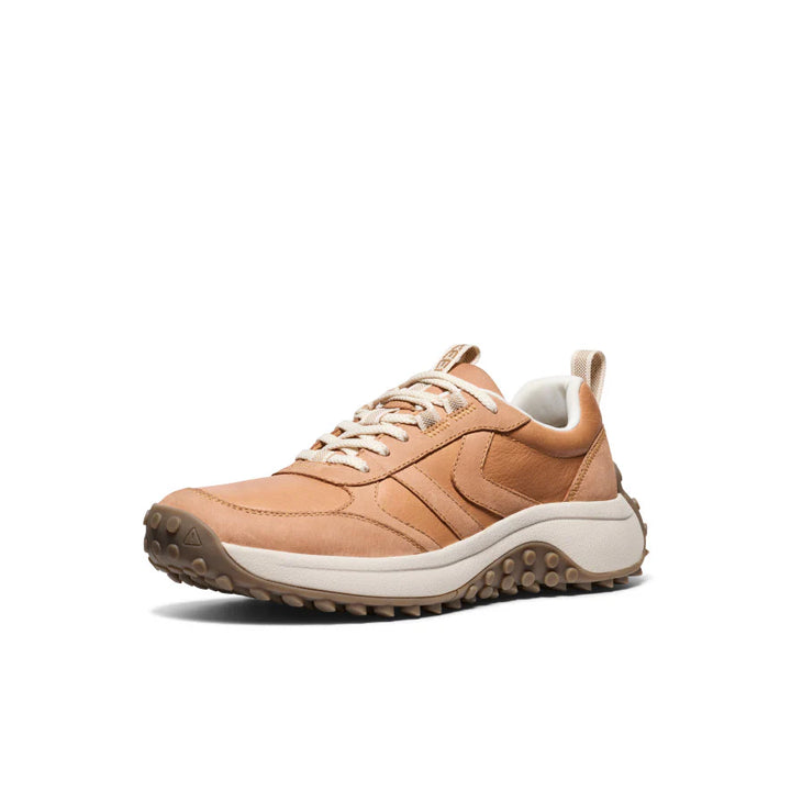 Women's Keen KS86 Leather Sneaker Color: Natural / Birch 6