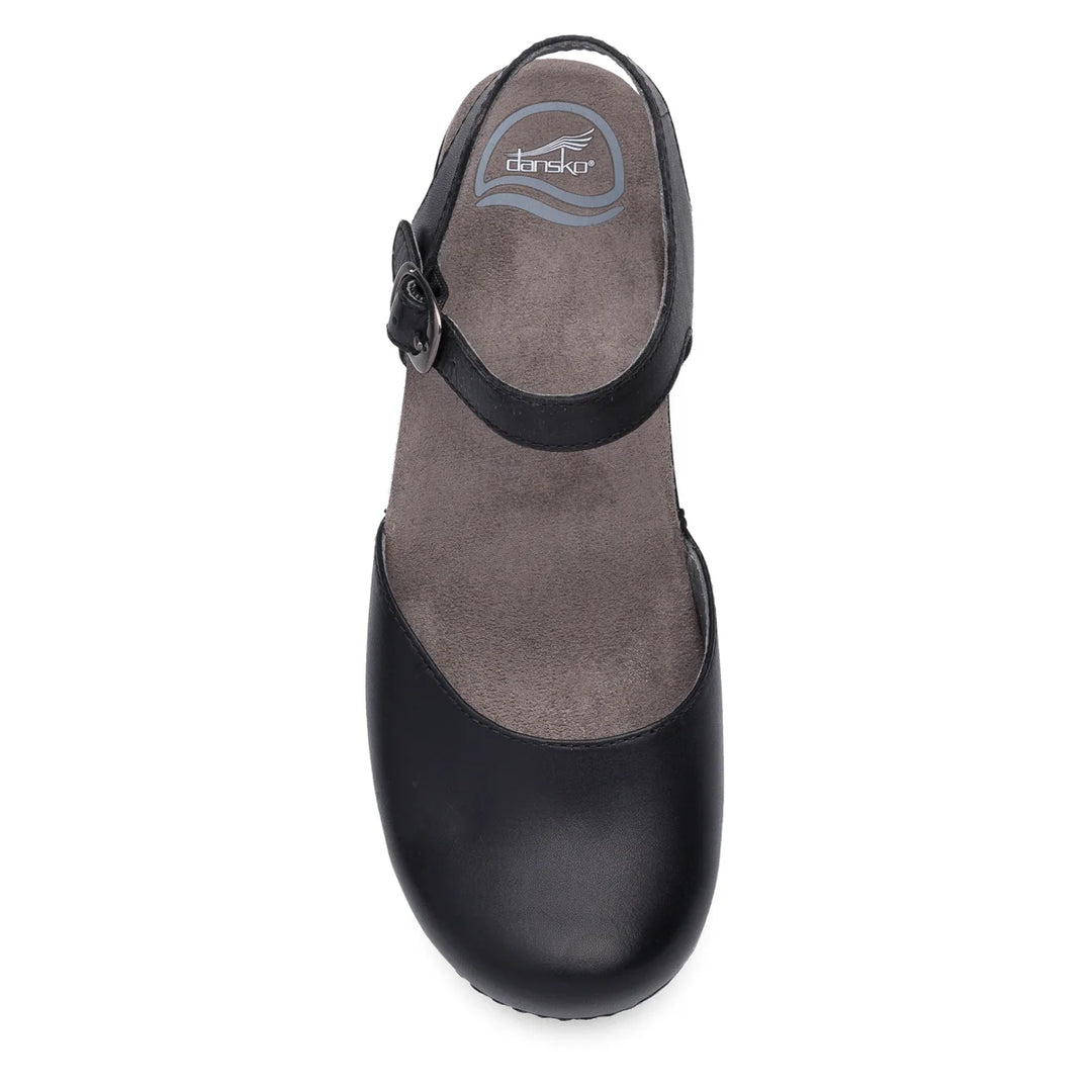 Women's Dansko Sam Color: Black Soft Full Grain 5