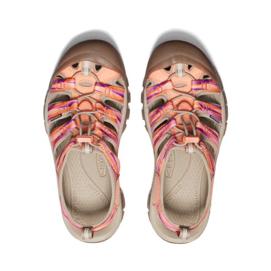 Women's Keen Newport H2 Color: Papaya Punch/Prism 5