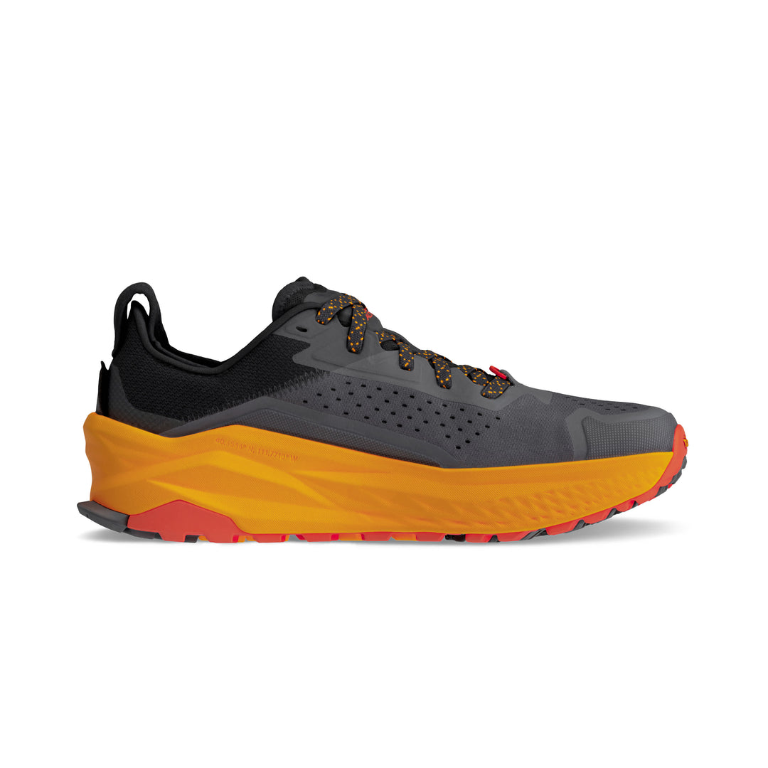 Men's Altra Olympus 6 Color: Black/Orange 1