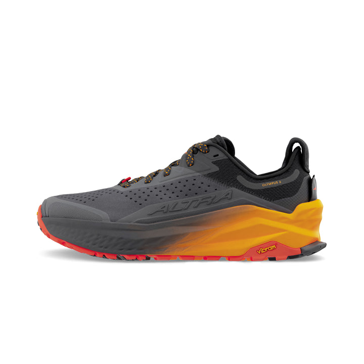 Men's Altra Olympus 6 Color: Black/Orange 2