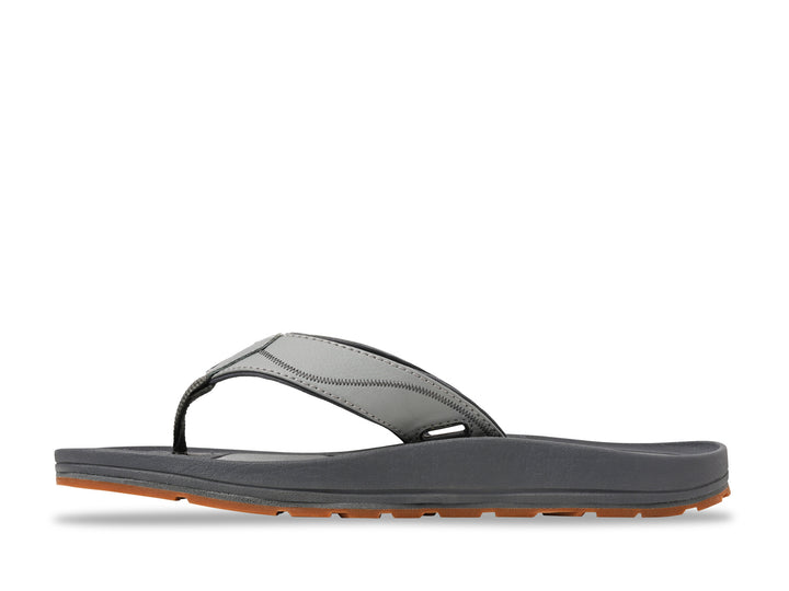 Men's Astral Filipe Flip Flops Color: Seagull Gray