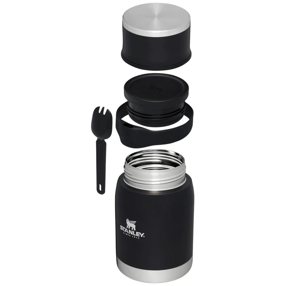 Stanley Adventure To-Go Food Jar + Spork 24 oz Color: Black Glow 2