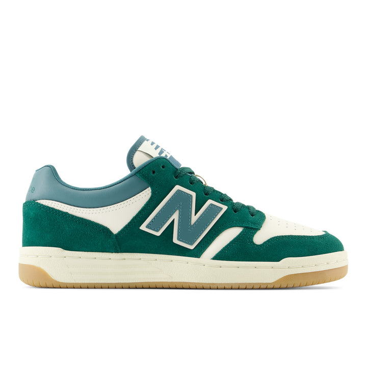 Unisex New Balance 480 Color: Marsh Green Linen 1