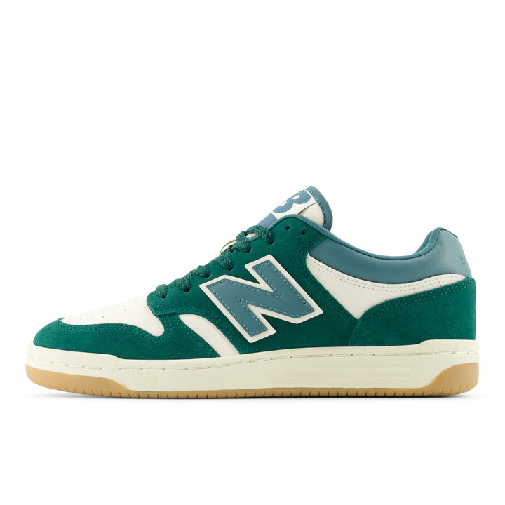 Unisex New Balance 480 Color: Marsh Green Linen 5