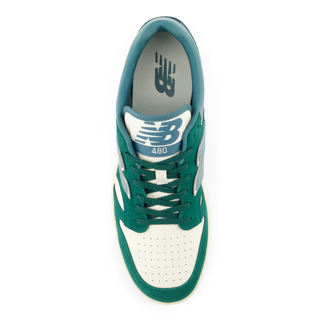 Unisex New Balance 480 Color: Marsh Green Linen 7