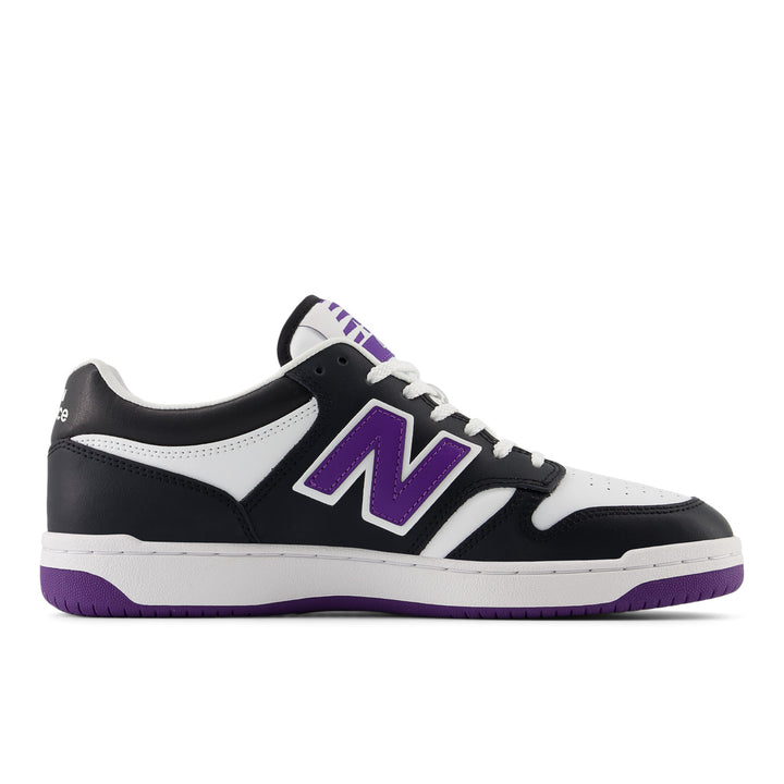 Unisex New Balance 480 Color: Black/White 7