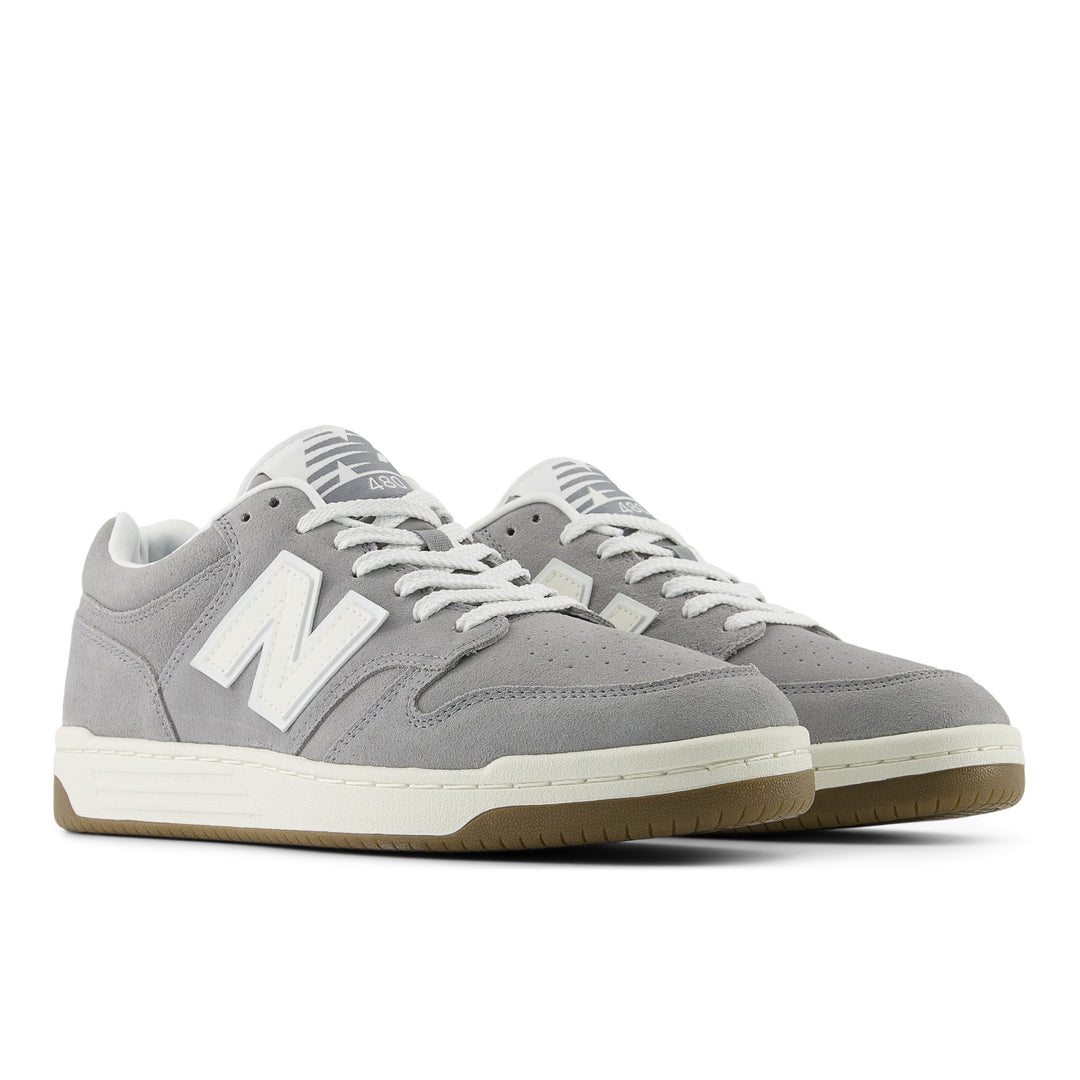 Unisex New Balance 480 Color: Slate Grey/Sea Salt  10