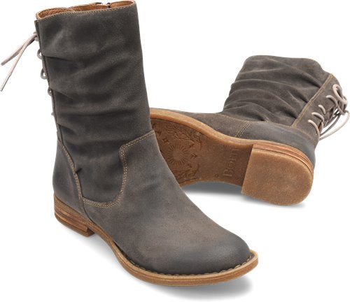 Women's Born Shasta Color: Dark Grey Distressed