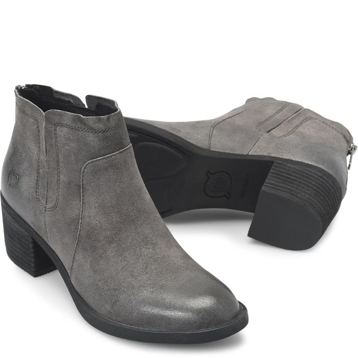 Women's Born Reece Boot Color: Dark Grey  8