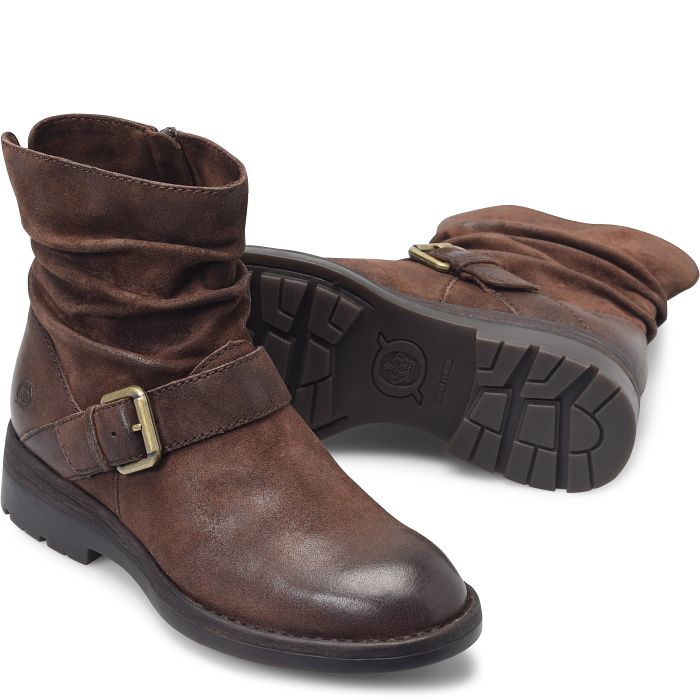 Women's Born Midway Boot Color: Dark Brown 8