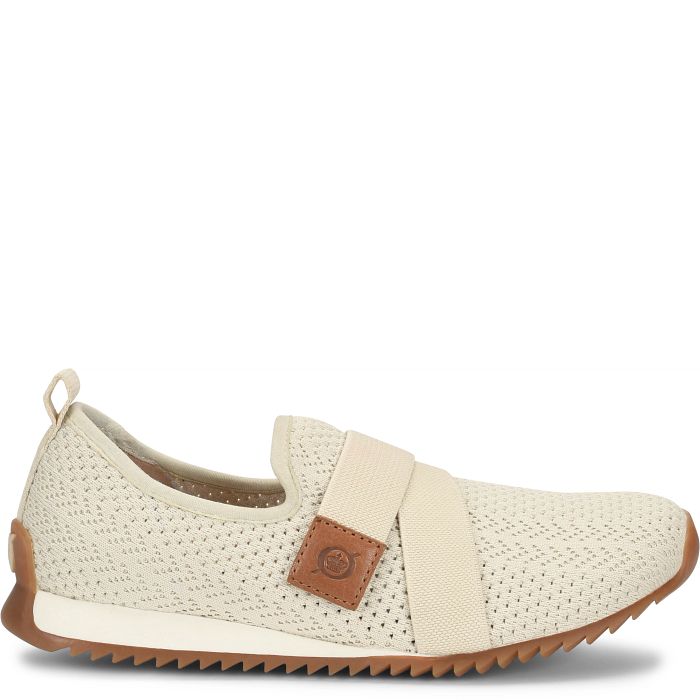 Women's Born Newbury Color: Cream Knit Fabric 2