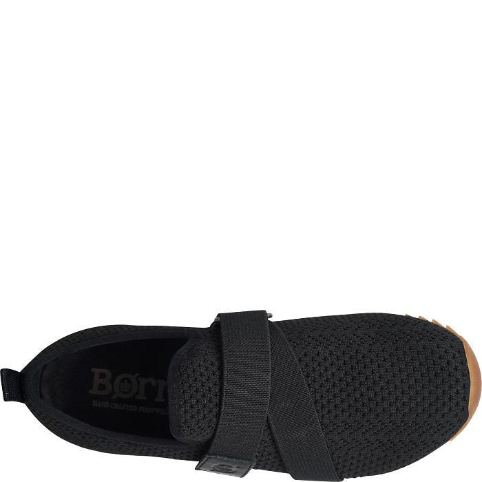 Women's Born Newbury Color: Black Knit Fabric 7