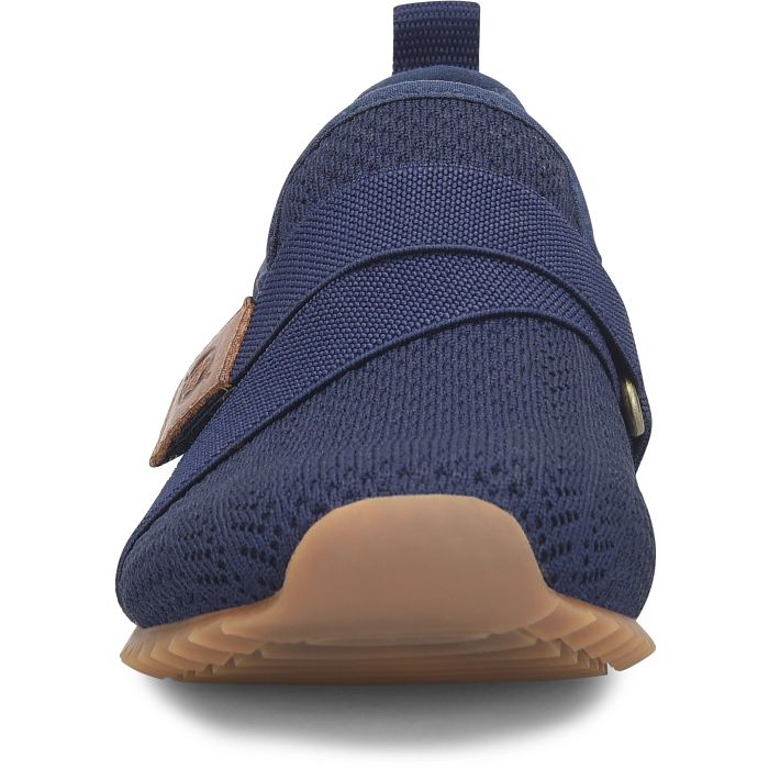 Women's Born Newbury Color: Navy Knit Fabric 4