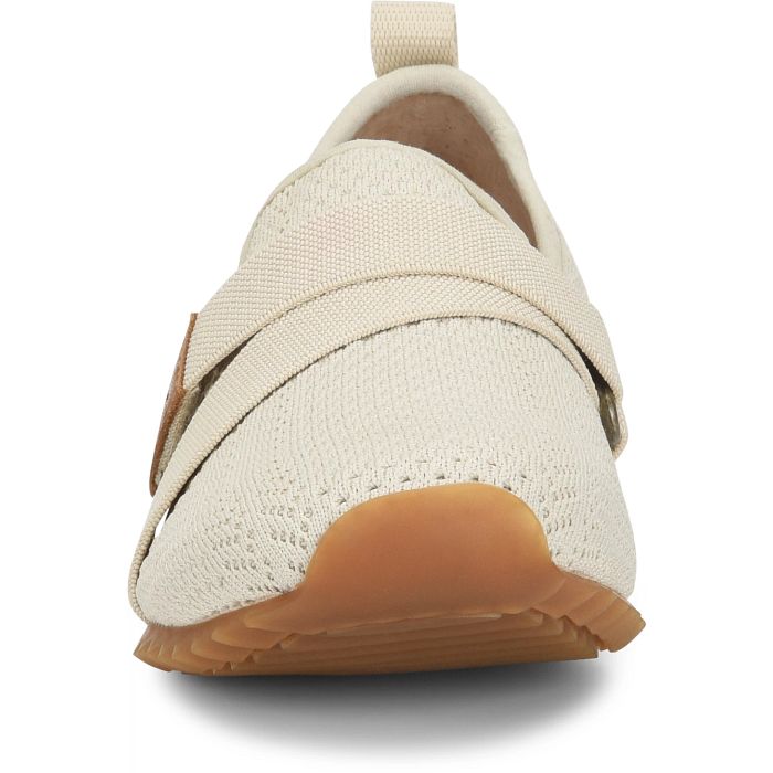 Women's Born Newbury Color: Cream Knit Fabric 4