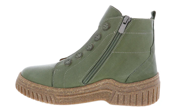 Women's Biza Naomi Boot Color: Olive  3