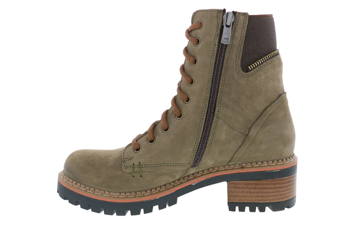 Women's Biza Willow Boot Color: Olive  3