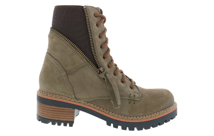 Women's Biza Willow Boot Color: Olive  2