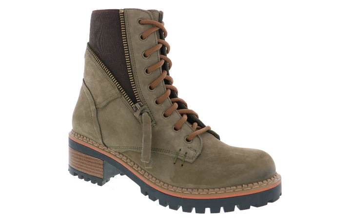 Women's Biza Willow Boot Color: Olive  1