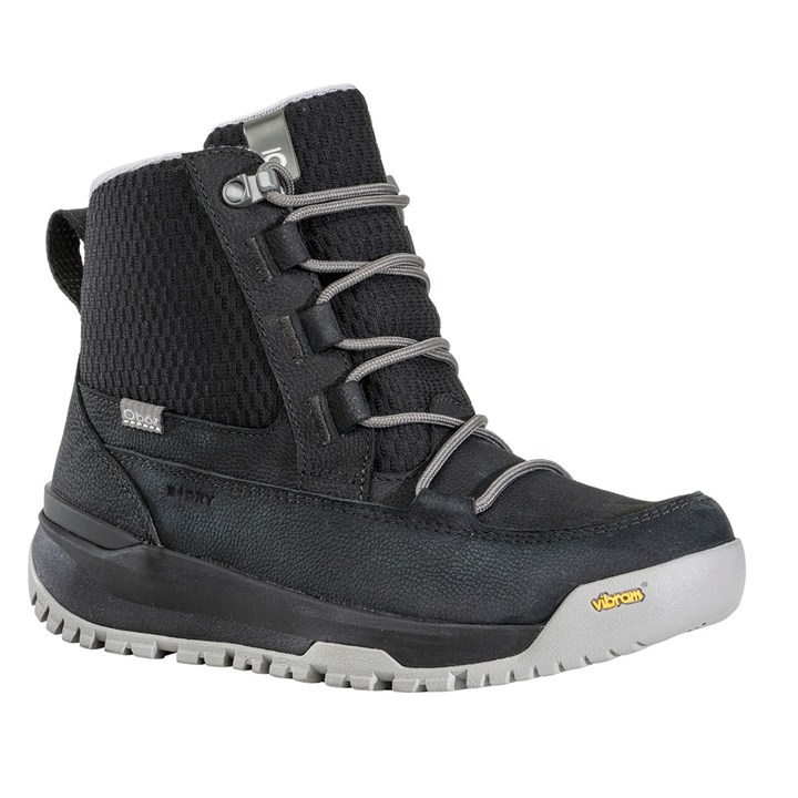 Women's Oboz Jourdain Mid Insulated Waterproof Color: Black Sea 