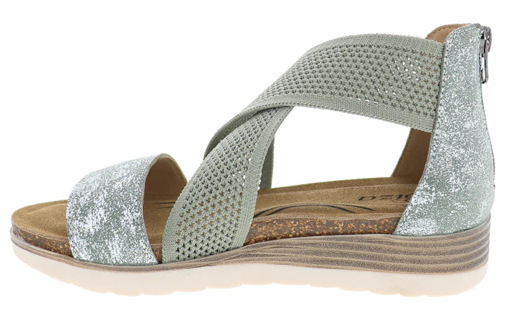 Women's Biza Bree Color: Olive  3