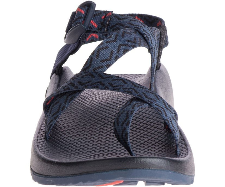 Men's Chaco Z/2 Classic Sandal Color: Stepped  Navy (WIDE WIDTH) 5