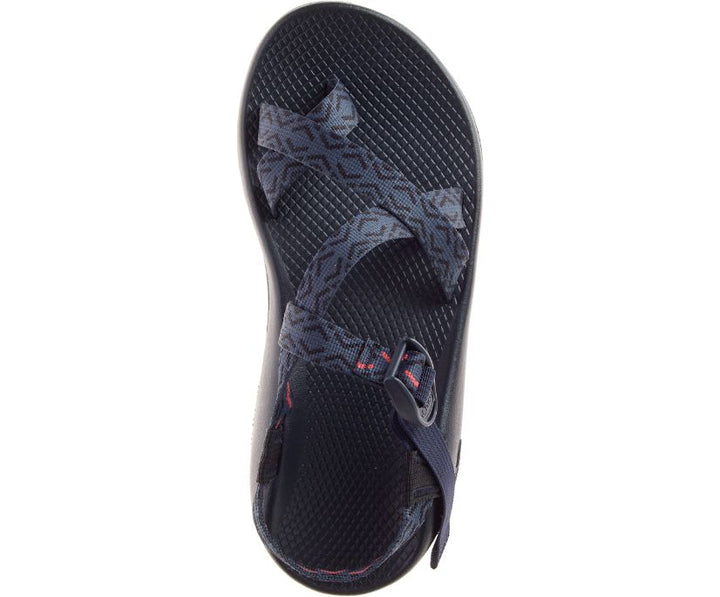 Men's Chaco Z/2 Classic Sandal Color: Stepped  Navy (WIDE WIDTH) 3
