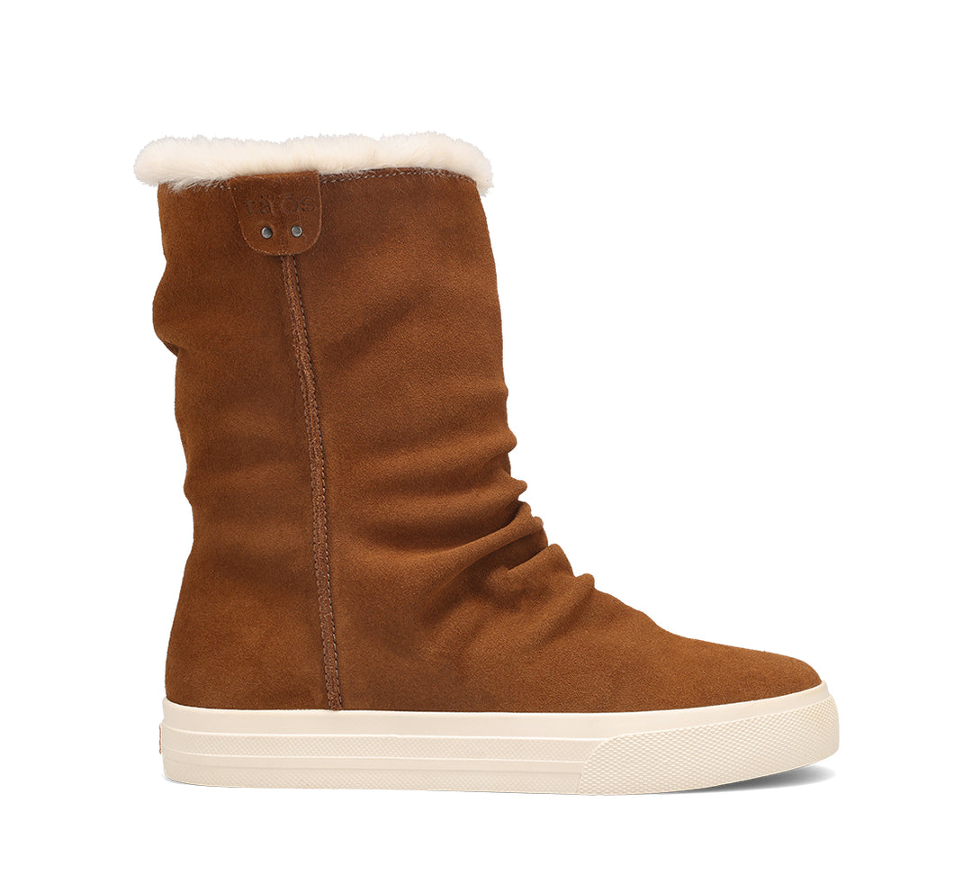 Women's Taos Cozy Chic Color: Chestnut Suede  2