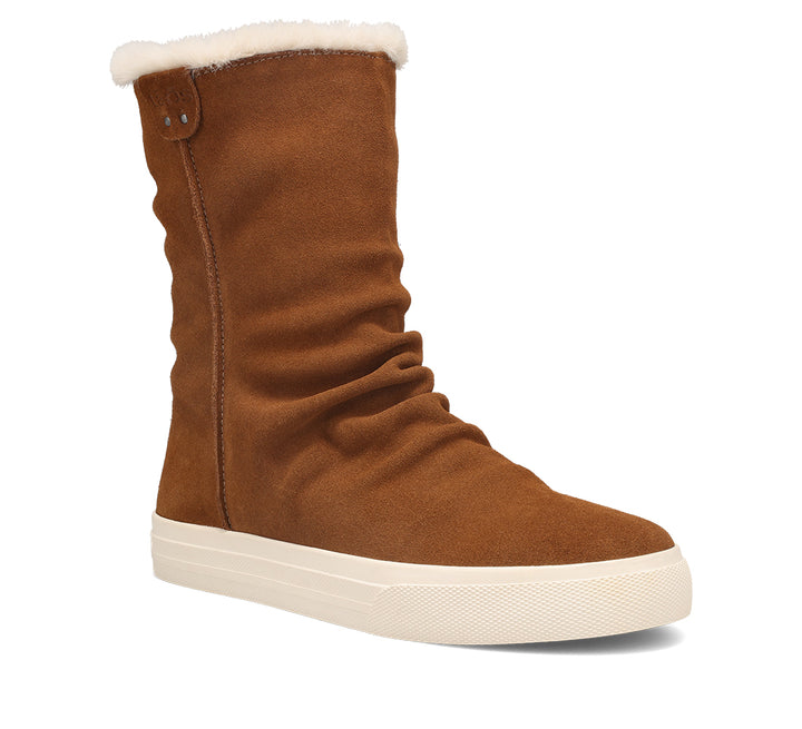 Women's Taos Cozy Chic Color: Chestnut Suede  1