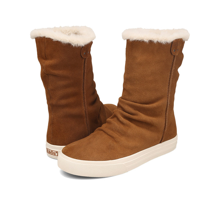 Women's Taos Cozy Chic Color: Chestnut Suede  7