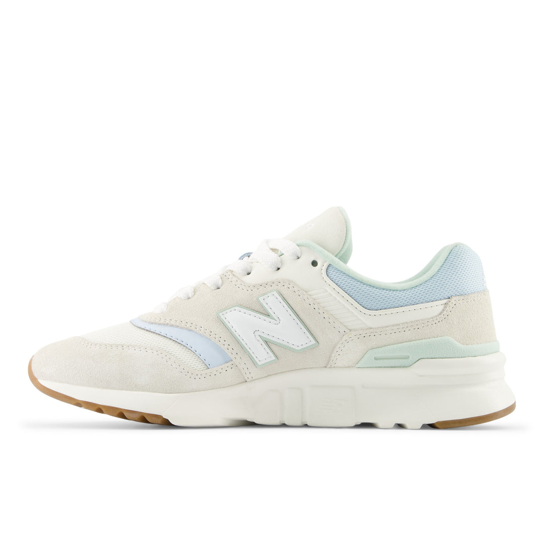 Women's New Balance 997H Color: Sea Salt/ Quarry Blue 2