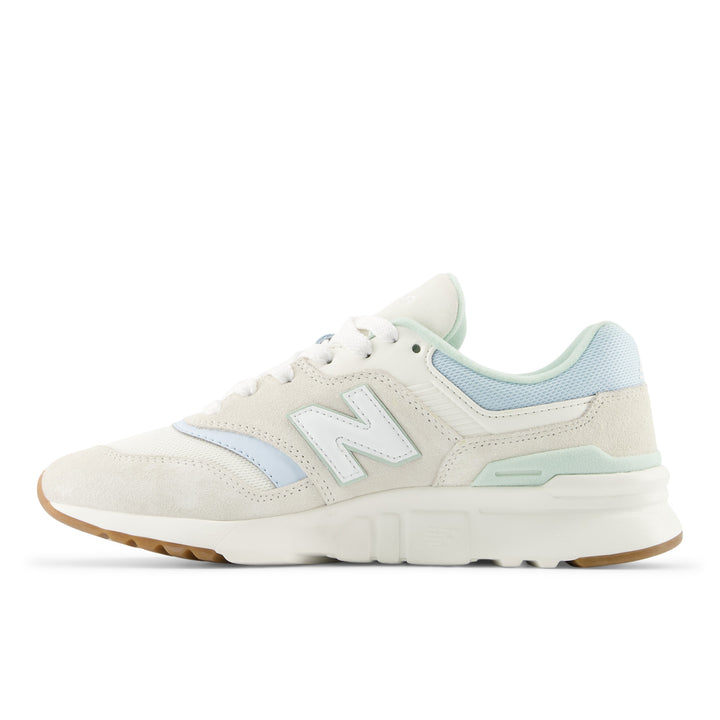 Women's New Balance 997H Color: Sea Salt/ Quarry Blue 2