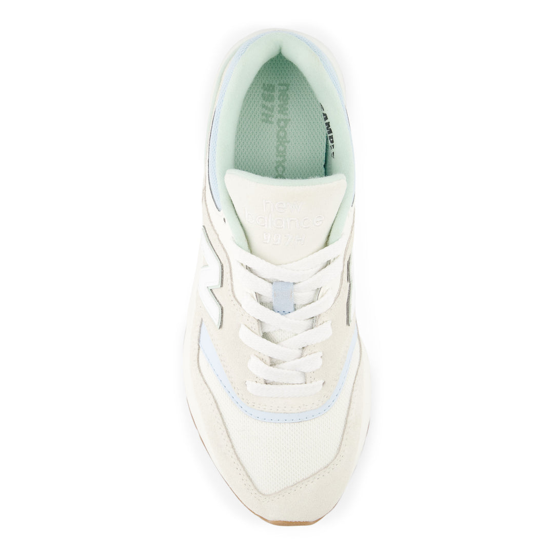 Women's New Balance 997H Color: Sea Salt/ Quarry Blue 3