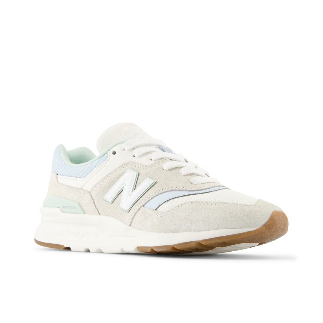 Women's New Balance 997H Color: Sea Salt/ Quarry Blue 5