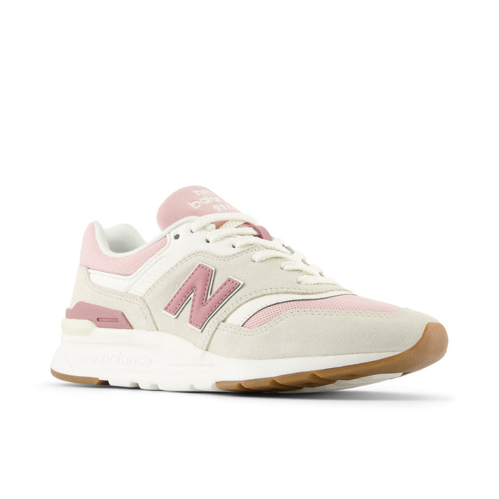 Women's New Balance 997H Sneaker Color: Turtledove / Orb Pink  4