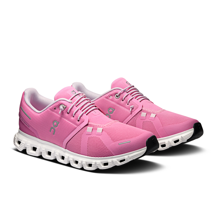 Women's On Cloud 6 Color: Raspberry | White 1
