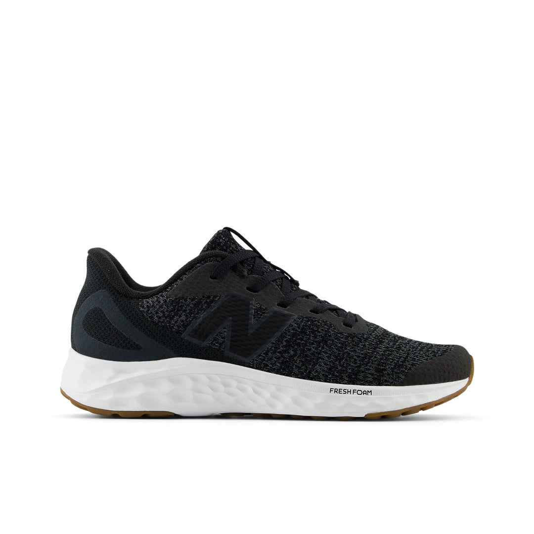 Big Kid's New Balance Fresh Foam Arishi v4 Color: Black with Phantom 1