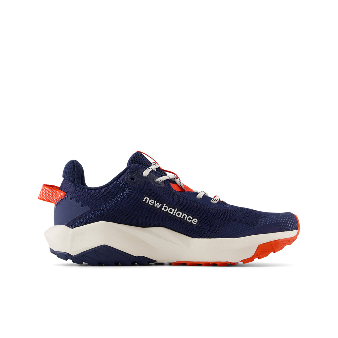 Big Kid's New Balance DynaSoft Nitrel v6 Color: NB Navy/Neo Flame 7