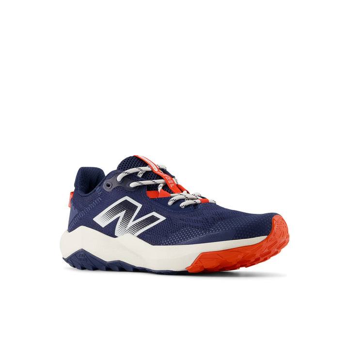 Big Kid's New Balance DynaSoft Nitrel v6 Color: NB Navy/Neo Flame 5