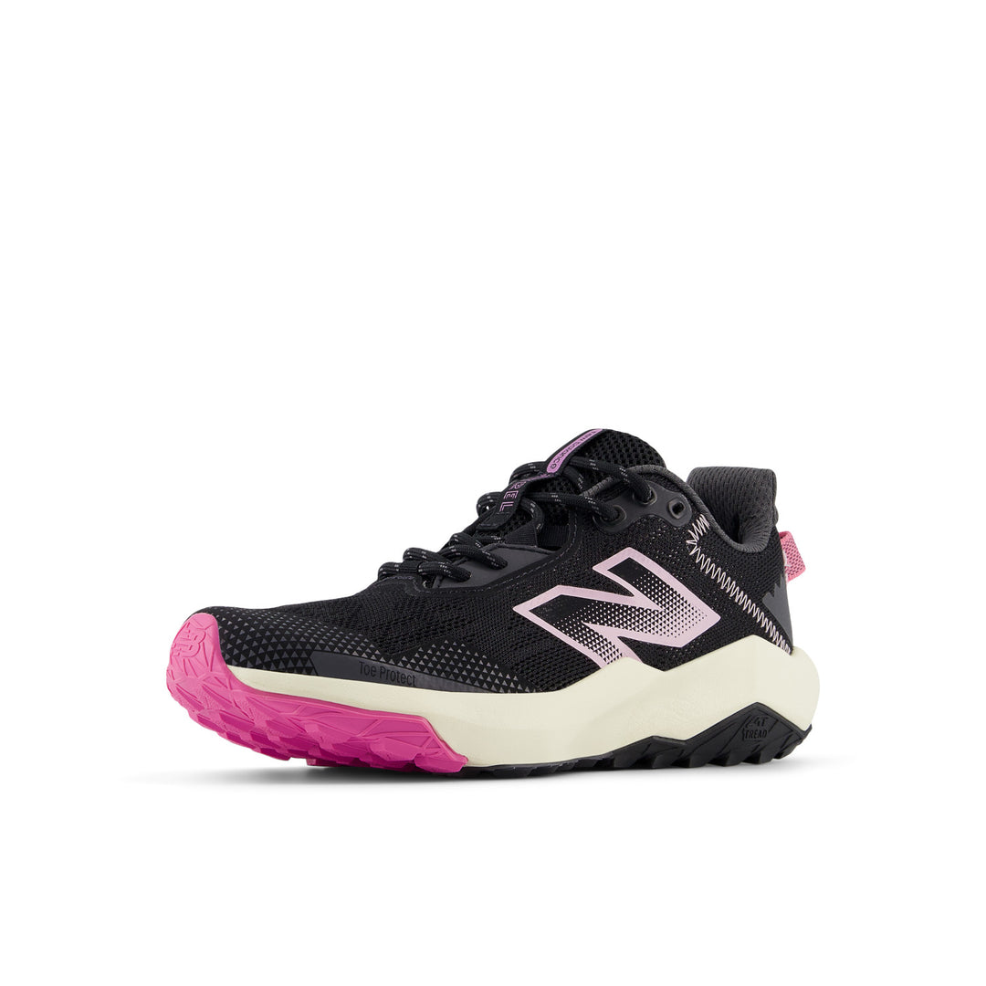 Big Kid's New Balance DynaSoft Nitrel v6 Color: Black/Real Pink 8