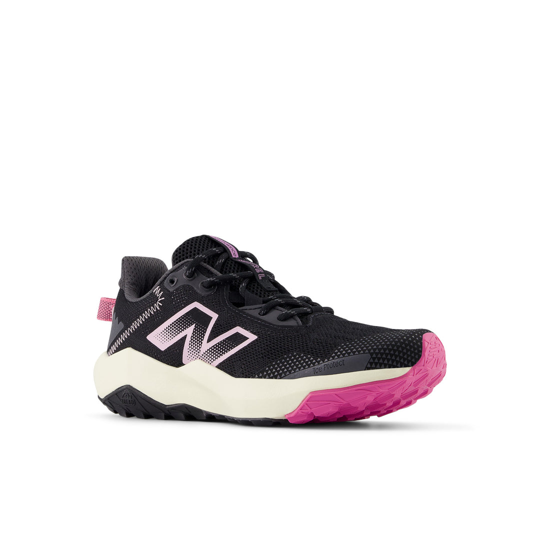 Big Kid's New Balance DynaSoft Nitrel v6 Color: Black/Real Pink 6