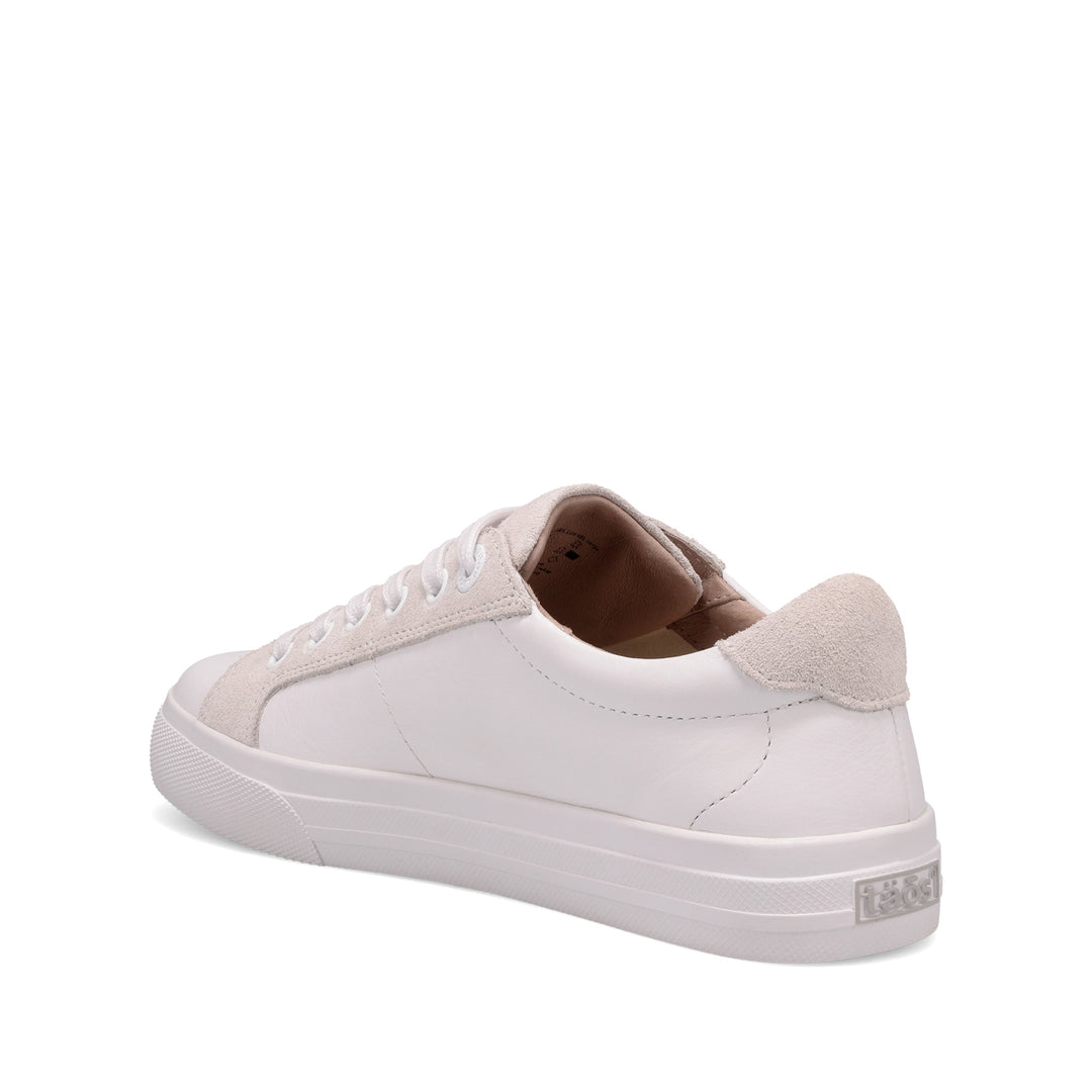 Women's Taos Heart & Soul Lux Color: White/Ice Suede  6