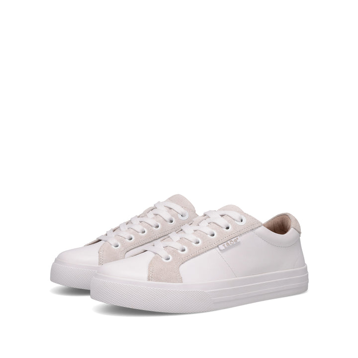 Women's Taos Heart & Soul Lux Color: White/Ice Suede  4