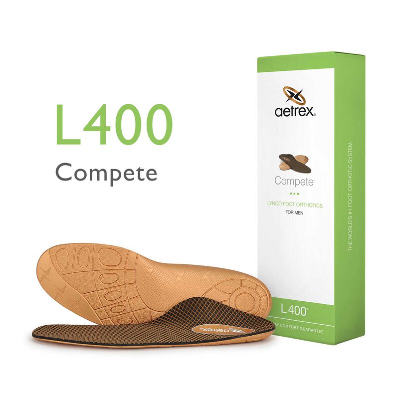 Men's Aetrex Compete Orthotics Insoles for Active Lifestyles 1