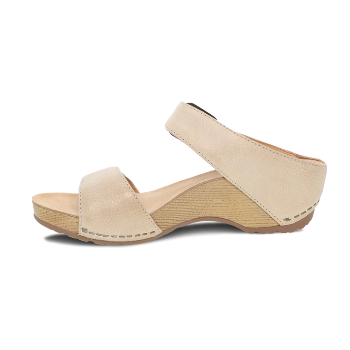 Women's Dankso Tanya  Color: Linen Milled Burnished Sandal 2