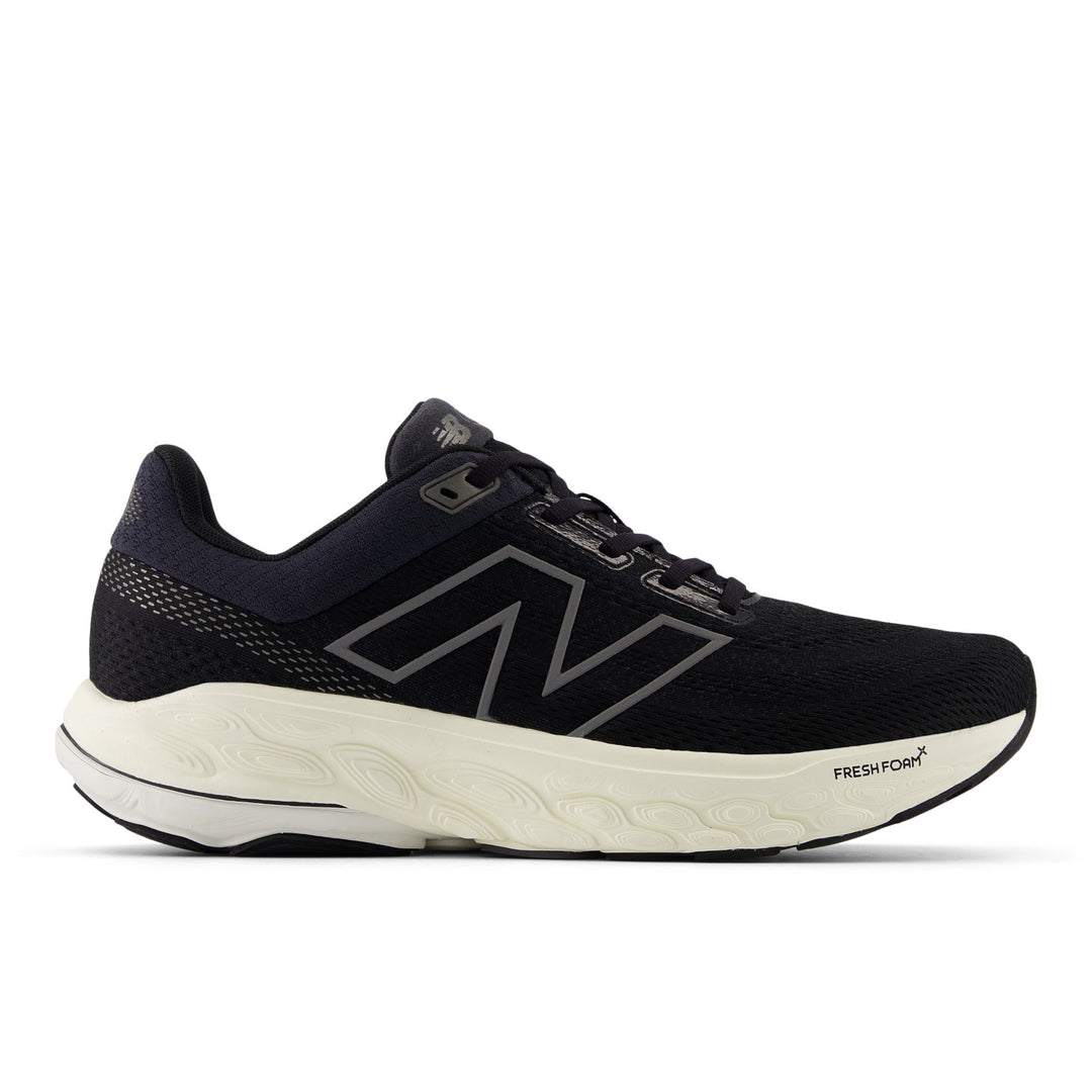 Men's New Balance Fresh Foam X 860v14 Color: Black with Phantom and Sea Salt  1