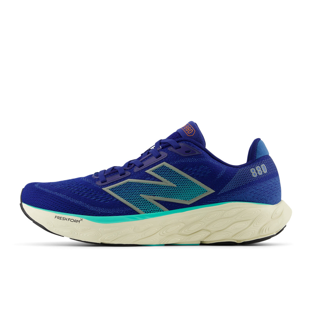 Men's New Balance Fresh Foam X 880v14 Color: Inkwell with Cyber Jade  8