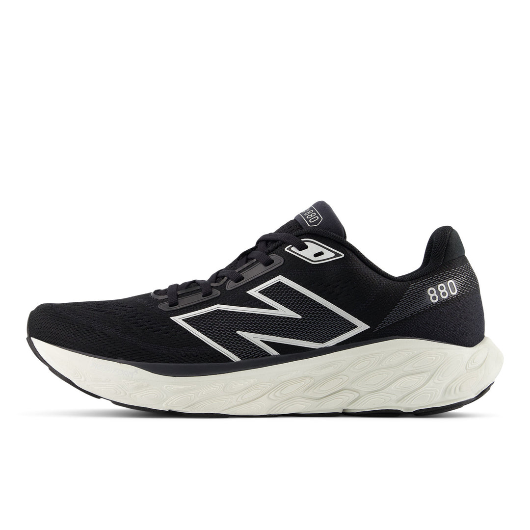 Men's New Balance Fresh Foam X 880v14 Color: Black with Sea Salt 7