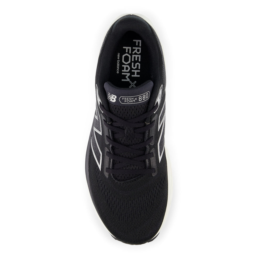 Men's New Balance Fresh Foam X 880v14 Color: Black with Sea Salt 3