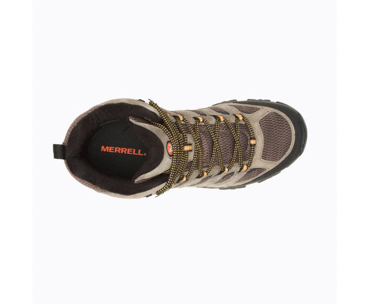 Men's Merrell Moab 3 Mid Color: Walnut (WIDE WIDTH) v5